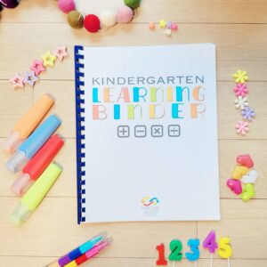 Kindergarten Learning Binder Lv1
