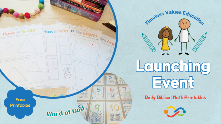 Christian Early Math Launching Event