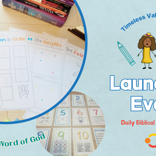 Christian Early Math Launching Event